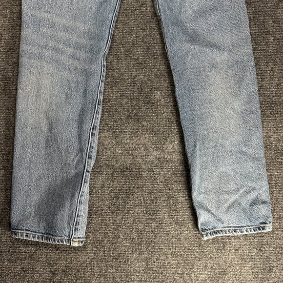 Frame Jeans Womens 24 Le Nouveau Straight Cotton Stretch Light Wash Pockets - Picture 9 of 11